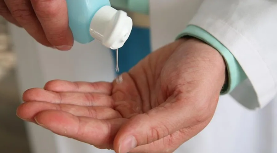 How long does an alcohol-based hand sanitizer last?