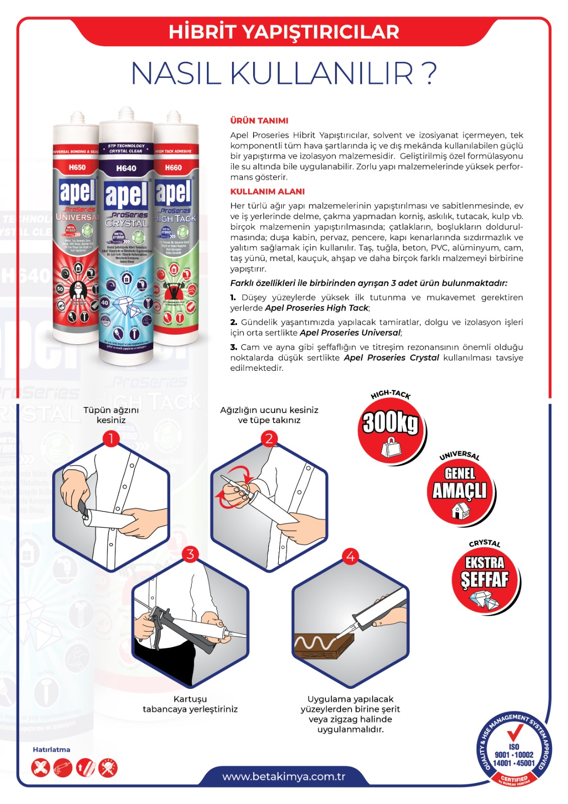 APEL Mirror & Glazing Adhesive - Transparent