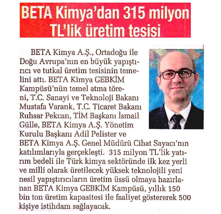 beta-kimya-315-milyon-liralık-üretim-tesisi