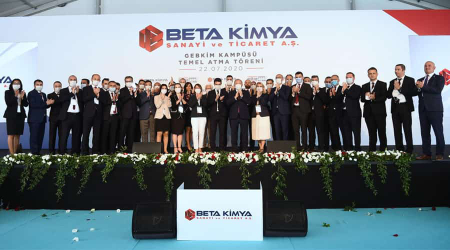 BETA Kimya’dan 315 milyon TL’lik üretim tesisi yatırımı