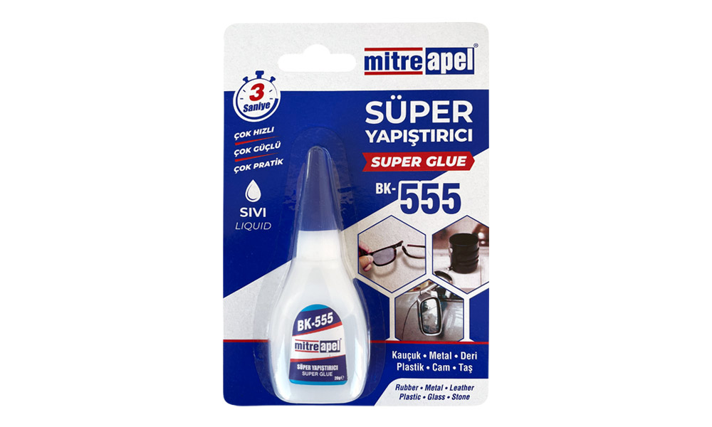 MİTREAPEL BK555 Süper Yapıştırıcı - Blister