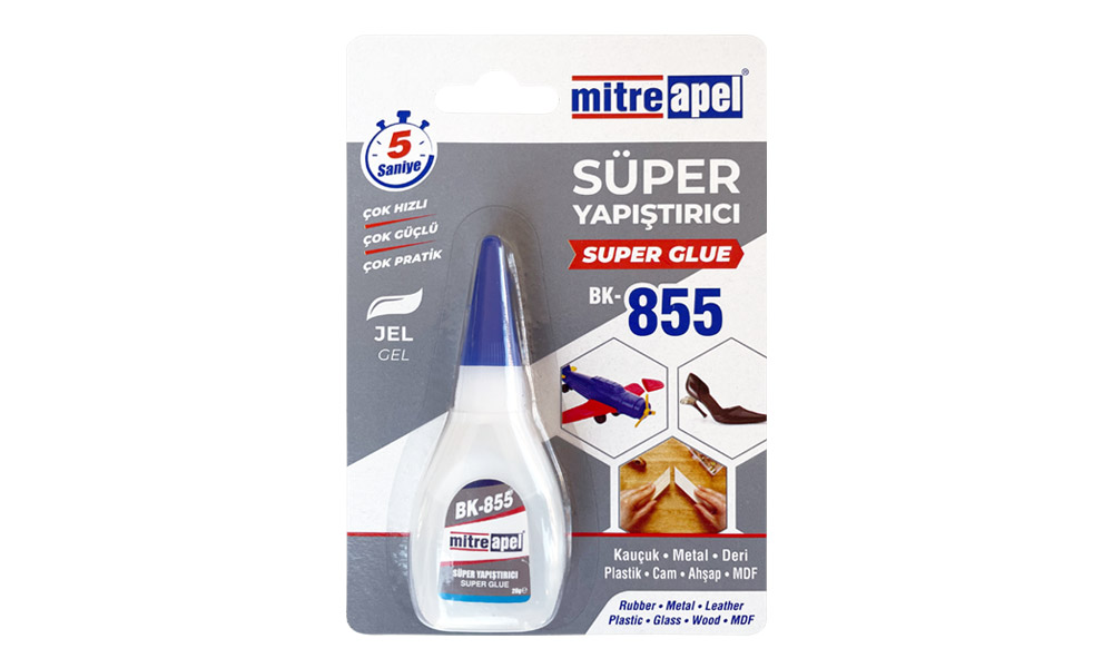 MİTREAPEL BK855 Süper Yapıştırıcı - Blister